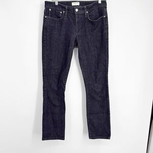 Helmut Lang jeans Women's 5 Pocket Straight‎ Black Rinse Stretch Jeans size 30